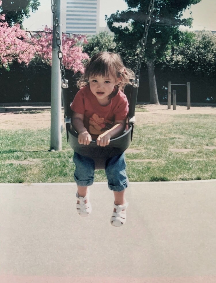 Kira Kutcher at age 4